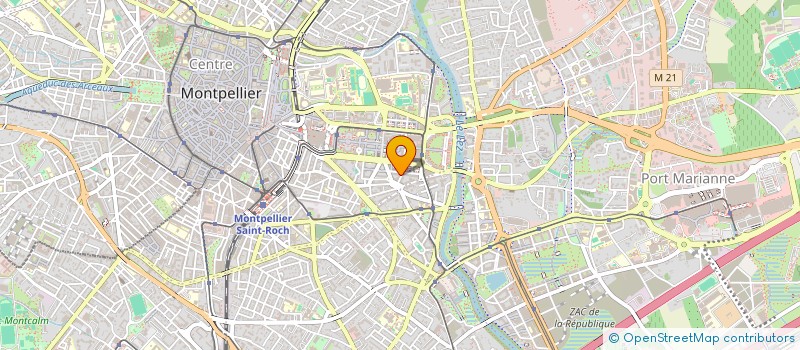 localisation de l'entreprise MADAME JUDITH RAKOTONDRALAY à MONTPELLIER