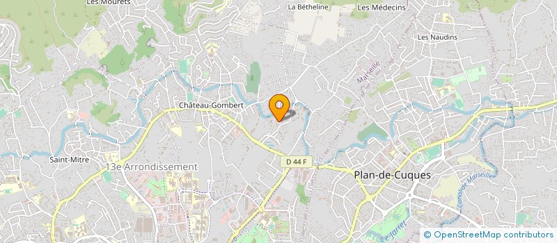 localisation de l'entreprise MADAME JUDITH REYNAUD à MARSEILLE