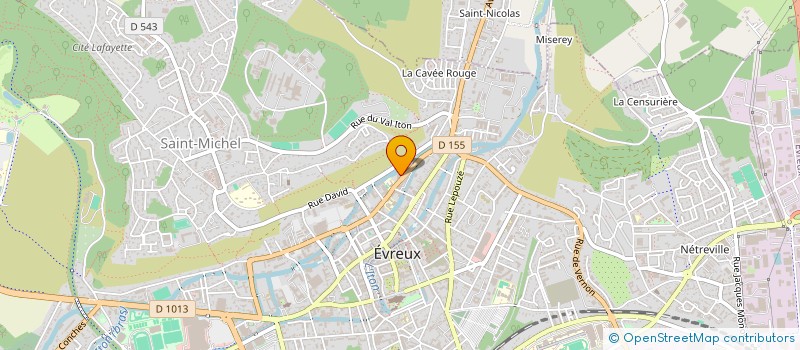 localisation de l'entreprise MADAME JUDITH SHANDONA SAFI  EVREUX