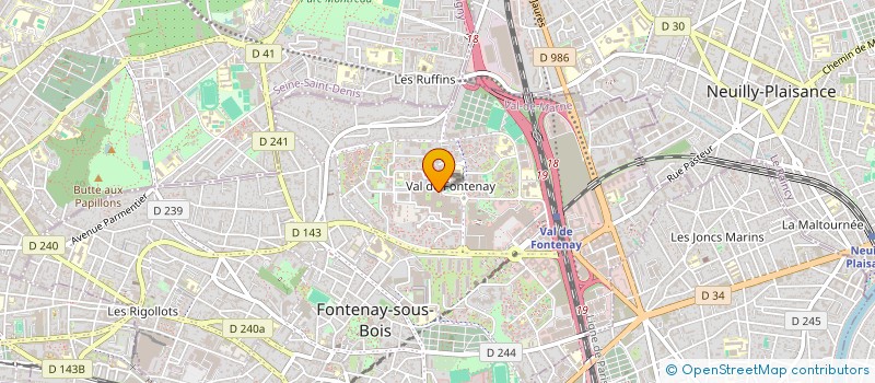 localisation de l'entreprise MADAME JUDITH SIRENCIO à FONTENAY-SOUS-BOIS