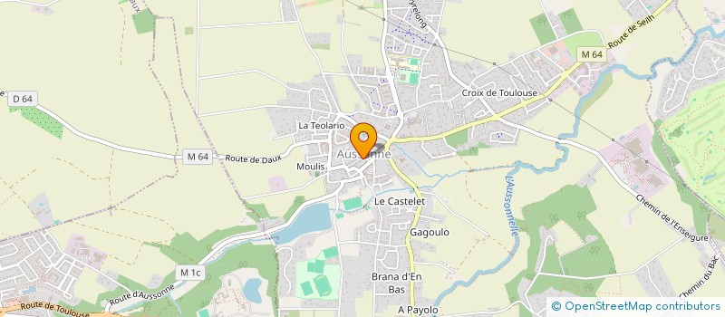 localisation de l'entreprise MADAME JUDITH SOLA à AUSSONNE