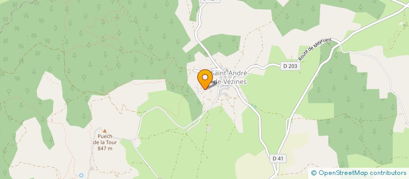 localisation de l'entreprise MADAME JUDITH SPANCKEN  SAINT-ANDRE-DE-VEZINES