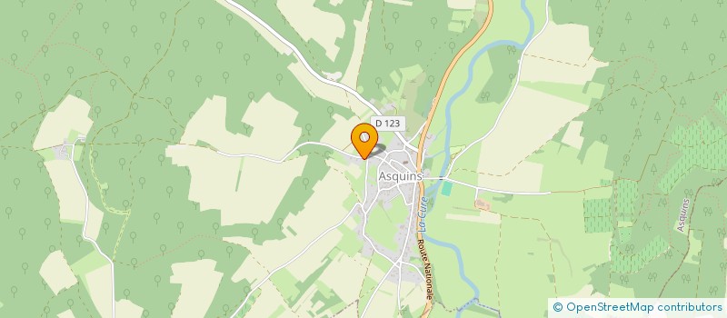 localisation de l'entreprise MADAME JUDITH VAN DER HELM  ASQUINS