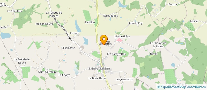 localisation de l'entreprise MADAME JUDITH WALTER  SAINT-AVIT-SENIEUR