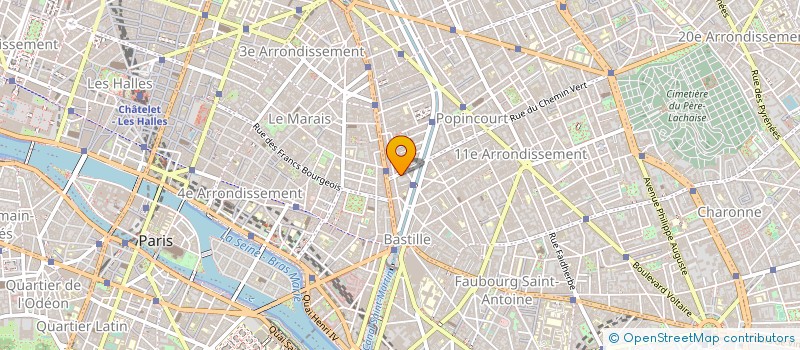 localisation de l'entreprise MADAME JUDITH ZERAH  PARIS