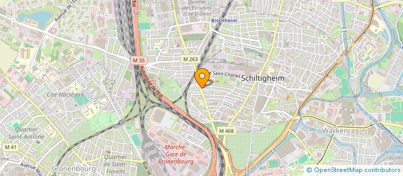 localisation de l'entreprise MADAME JUDY MIRABEL  SCHILTIGHEIM