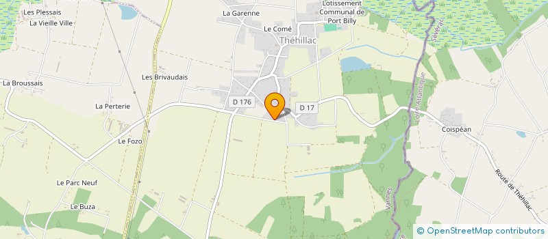 localisation de l'entreprise MADAME JUGURTHA CHANANE  THEHILLAC