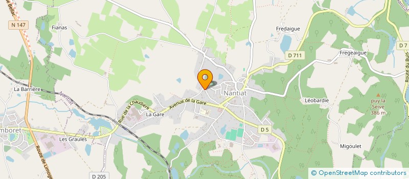 localisation de l'entreprise MADAME JUHYANA KAISSE à NANTIAT
