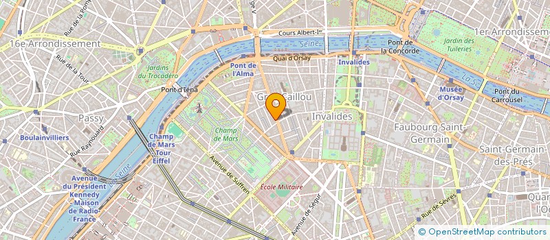 localisation de l'entreprise MADAME JUI-CHING LIANG  PARIS