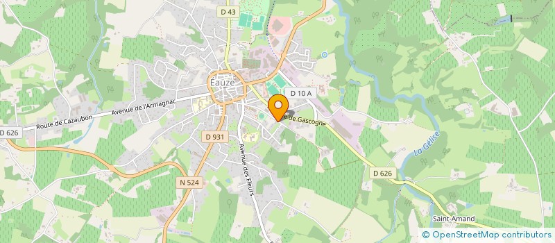 localisation de l'entreprise MADAME JUILIA ESPADA VALERA  EAUZE