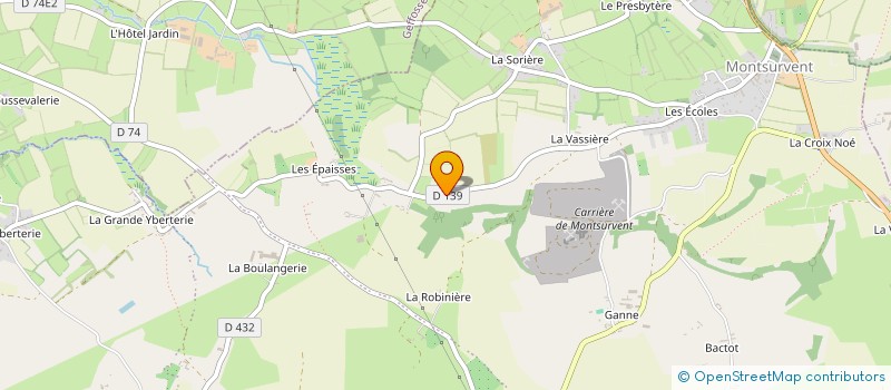 localisation de l'entreprise MADAME JULES GROULD  MONTHUCHON