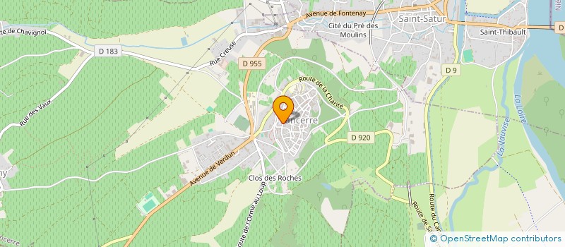 localisation de l'entreprise MADAME JULI NAKATA  SANCERRE