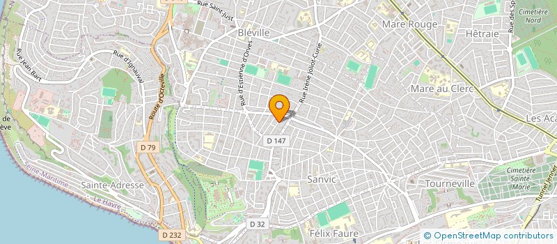 localisation de l'entreprise MADAME JULIA ALAIN à LE HAVRE