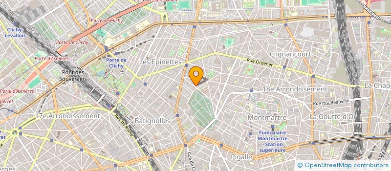 localisation de l'entreprise MADAME JULIA ALBERT  PARIS