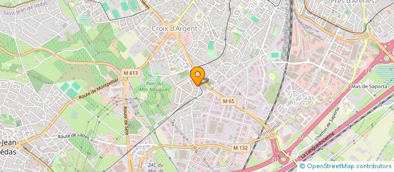 localisation de l'entreprise MADAME JULIA ALLAIN-SCHONING à MONTPELLIER