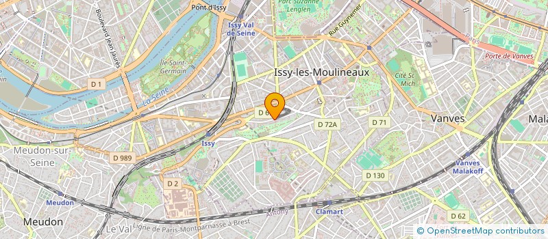 localisation de l'entreprise MADAME JULIA ALLOING à ISSY-LES-MOULINEAUX