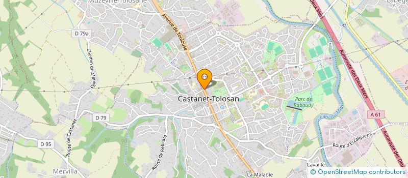 localisation de l'entreprise MADAME JULIA ALONSO-ALVAREZ à CASTANET-TOLOSAN