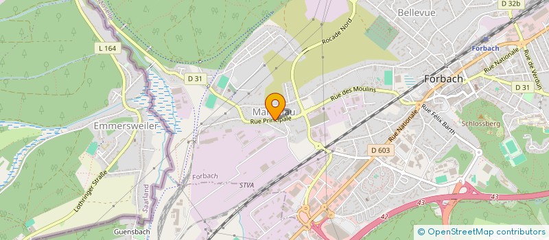 localisation de l'entreprise MADAME JULIA ALVES  FOLKLING