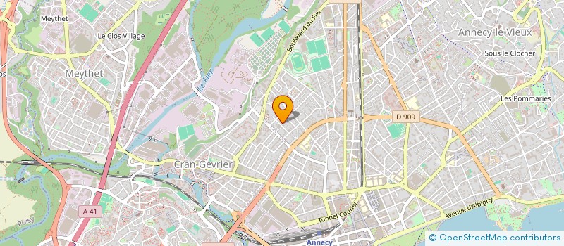 localisation de l'entreprise MADAME JULIA ARNESANO à ANNECY