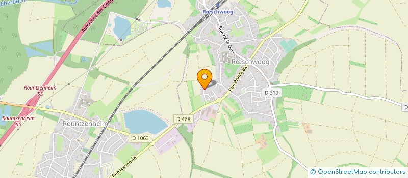 localisation de l'entreprise MADAME JULIA BARTHEL  RSCHWOOG