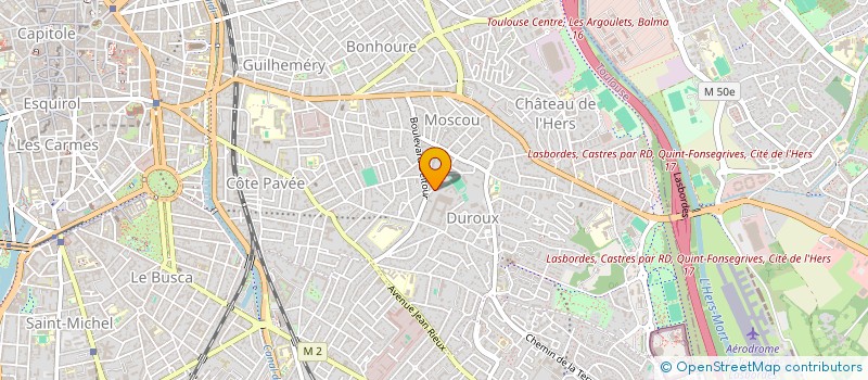 localisation de l'entreprise MADAME JULIA BENAGES à TOULOUSE