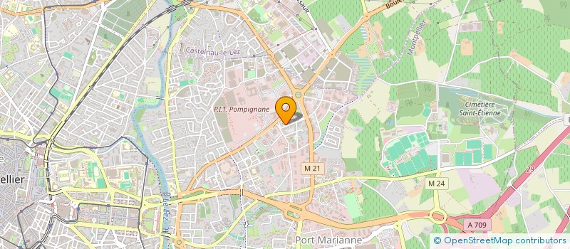 localisation de l'entreprise MADAME JULIA BENAS à MONTPELLIER