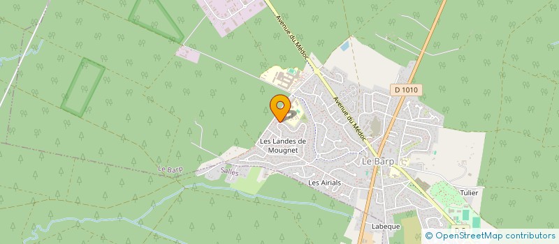 localisation de l'entreprise MADAME JULIA BERDOUZ à LE BARP