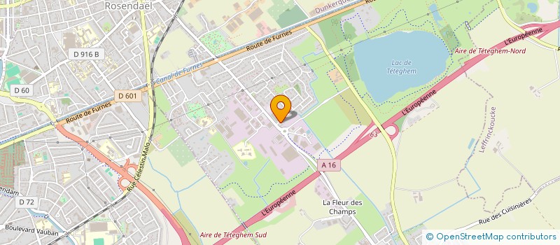 localisation de l'entreprise MADAME JULIA BLANCKAERT  TETEGHEM-COUDEKERQUE-VILLAGE