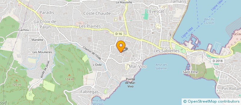 localisation de l'entreprise MADAME JULIA BOHLE  LA SEYNE-SUR-MER