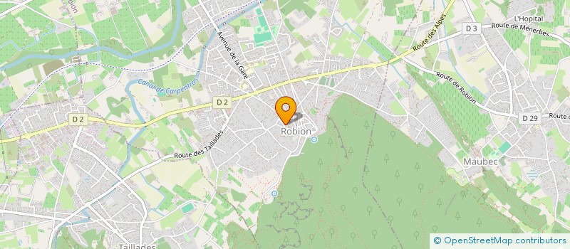 localisation de l'entreprise MADAME JULIA BONNET  L'ISLE-SUR-LA-SORGUE