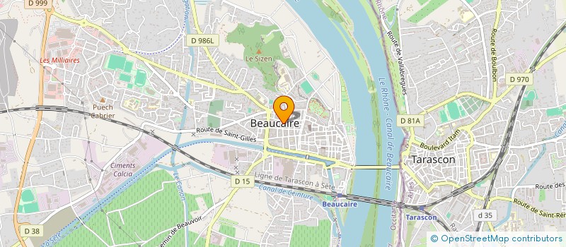 localisation de l'entreprise MADAME JULIA BOUMENIR  BEAUCAIRE