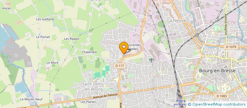 localisation de l'entreprise MADAME JULIA BOUYSSOU à SAINT-DENIS-LES-BOURG
