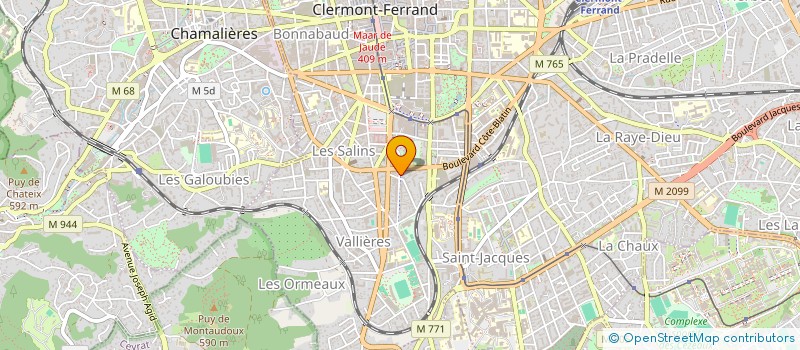 localisation de l'entreprise MADAME JULIA BRETONNET  LES ANCIZES COMPS