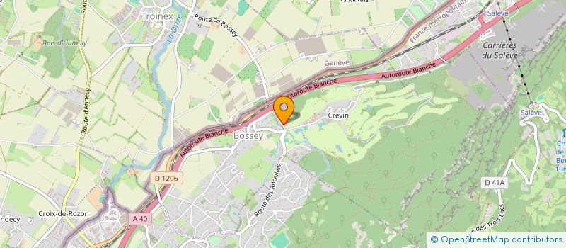 localisation de l'entreprise MADAME JULIA BRIFFOD  BOSSEY