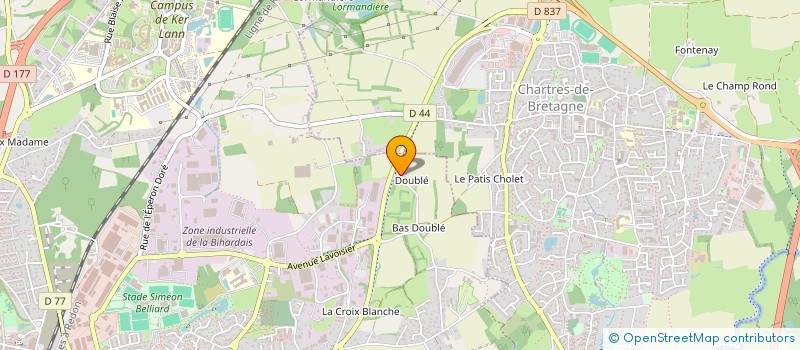 localisation de l'entreprise MADAME JULIA CAHOUR à BRUZ