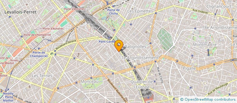 localisation de l'entreprise MADAME JULIA CANDICE ALIX LEGRAND  PARIS