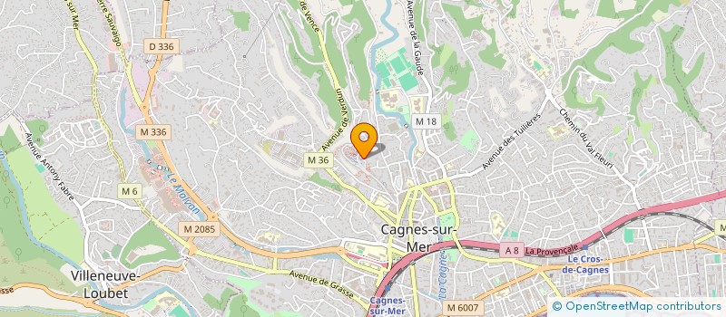 localisation de l'entreprise MADAME JULIA CAPDEPUY à CAGNES-SUR-MER