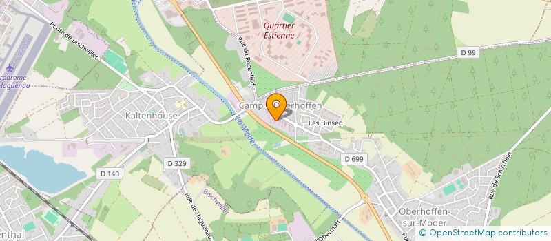 localisation de l'entreprise MADAME JULIA CAPEZIO  OBERHOFFEN-SUR-MODER