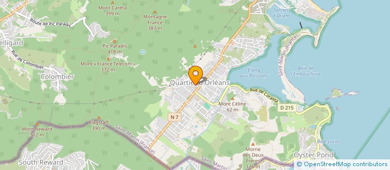 localisation de l'entreprise MADAME JULIA CARBON  SAINT MARTIN