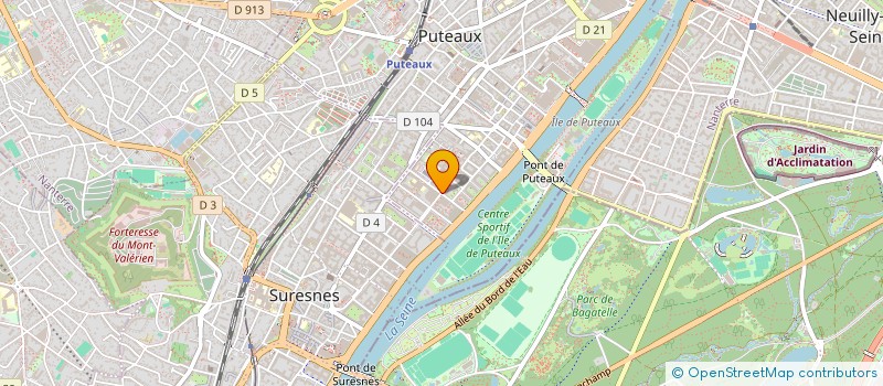 localisation de l'entreprise MADAME JULIA CARBONNIER  PUTEAUX