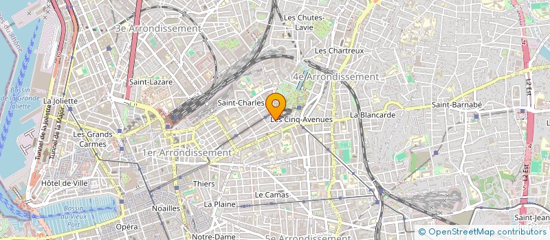 localisation de l'entreprise MADAME JULIA CARCANO  MARSEILLE