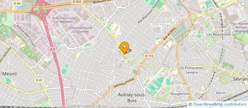 localisation de l'entreprise MADAME JULIA CARDUNER à AULNAY-SOUS-BOIS