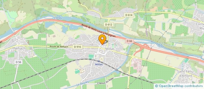 localisation de l'entreprise MADAME JULIA CARGOL  MILLAS