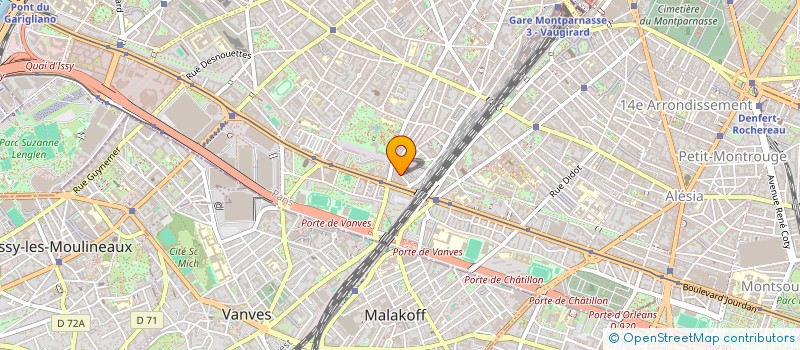 localisation de l'entreprise MADAME JULIA CARLE  PARIS