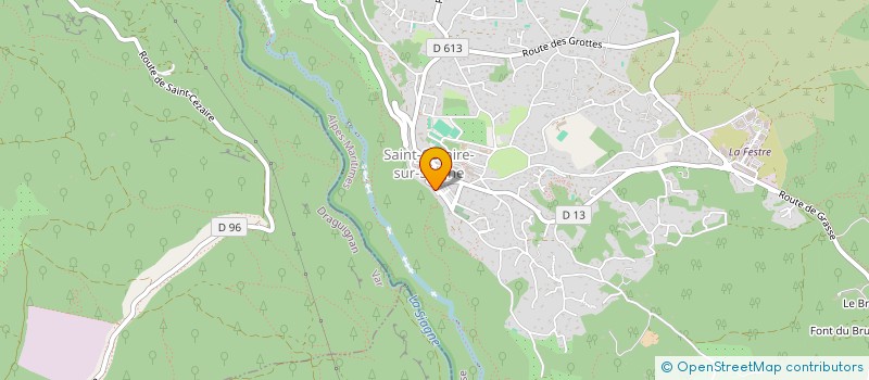 localisation de l'entreprise MADAME JULIA CENEDESE à SAINT-CEZAIRE-SUR-SIAGNE