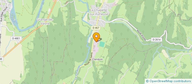 localisation de l'entreprise MADAME JULIA CHALEAC  MARNOZ