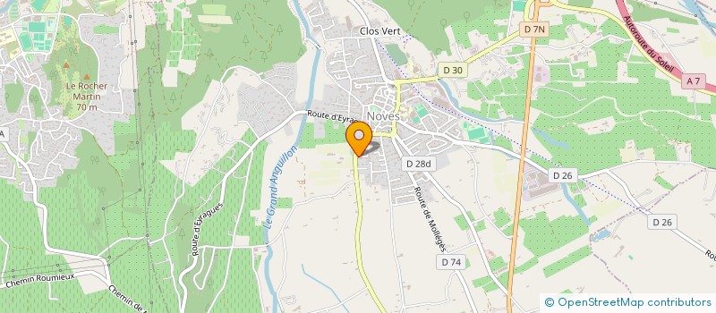 localisation de l'entreprise MADAME JULIA CHARON  NOVES