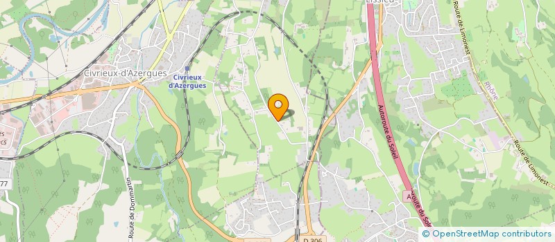 localisation de l'entreprise MADAME JULIA CHATAGNON  MARCILLY-D'AZERGUES