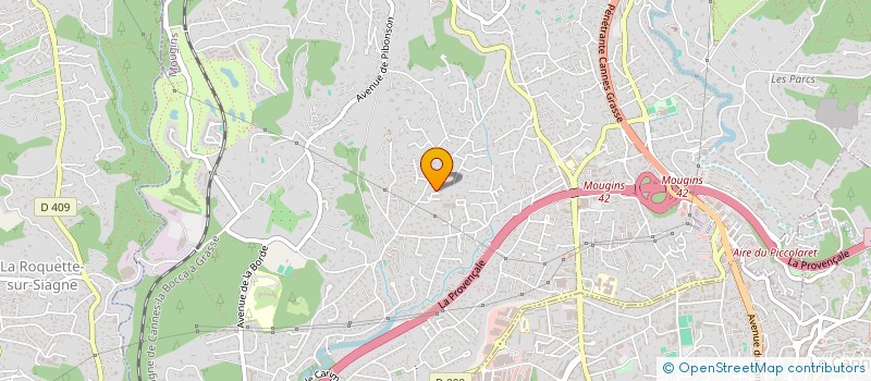 localisation de l'entreprise MADAME JULIA CHATOUREL  MOUGINS