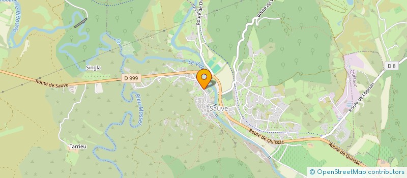 localisation de l'entreprise MADAME JULIA CHAUVEL  SAUVE